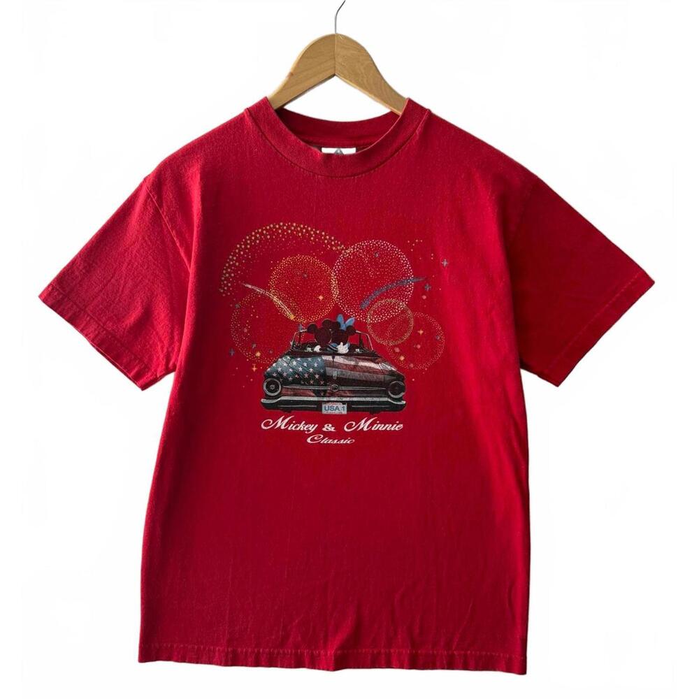 Vintage Mickey & Minnie Classics Disney Graphic Tee Men's Medium